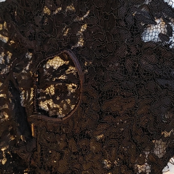 NWT Victoria Secret Bluebella Natalia Sheer Black Lace Thong Bodysuit - Picture 10 of 15